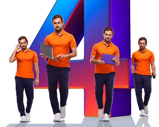 Великолепная четверка Ростелеком в&nbsp;деревня Верхний Мост (Псковская область)